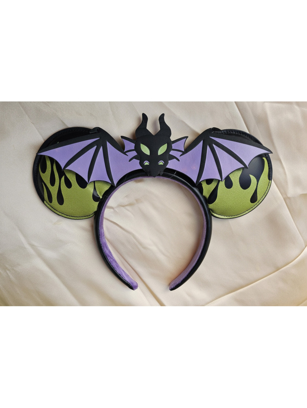Maleficent Dragon Sleeping Beauty Minnie Ears Headband